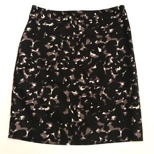 Loft Petites Print Pencil Skirt